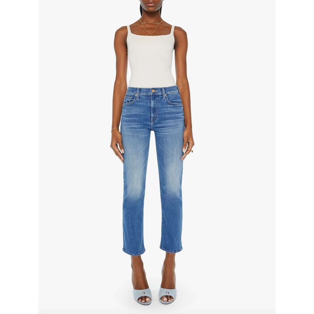 Mother Mid Rise Rider Ankle Women Jeans NWT
